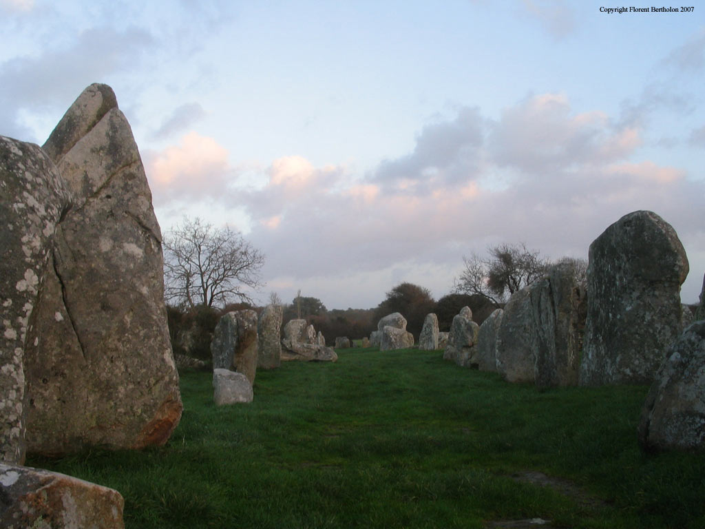 La Bretagne: Champ de Menhirs